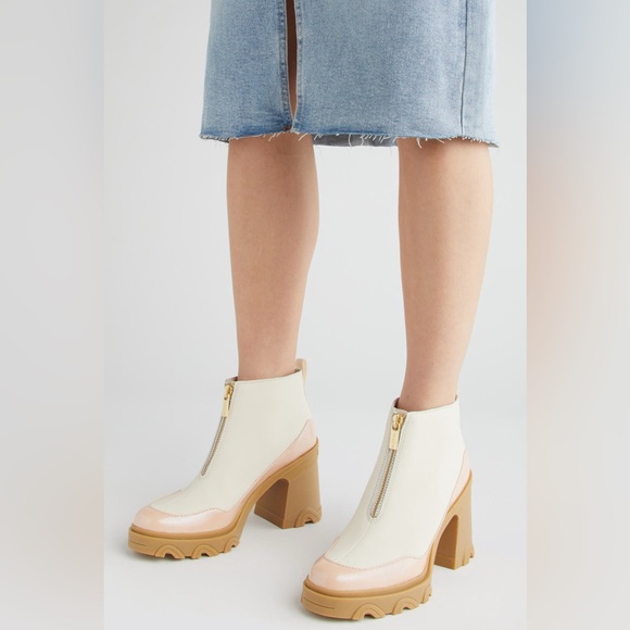 SOREL Brex Waterproof Platform Block Heel Chelsea Boot - Picture 3 of 12